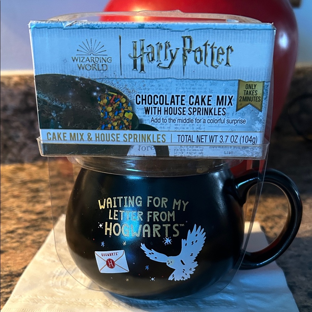 Harry Potter Mug with OUT Chocolate Cake Mix